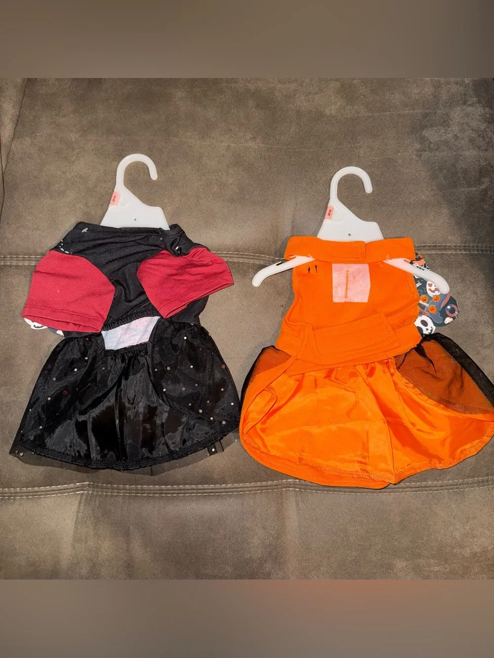 🆕 Howl-O-Ween Party Pet Dog Costume Dress Bundle Vampire Spiderweb Size XS